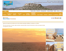 Tablet Screenshot of es.trekking-au-maroc.com