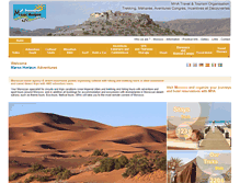 Tablet Screenshot of en.trekking-au-maroc.com